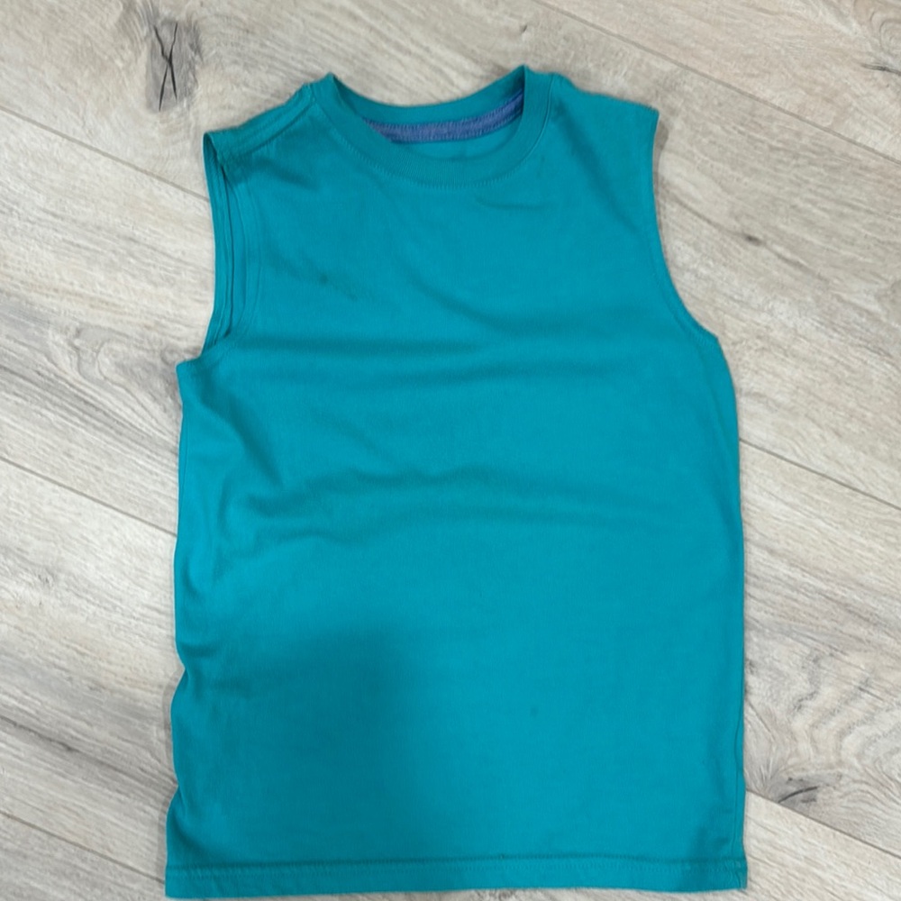 Teal Kids Tank Top